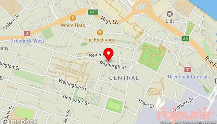 map of Well Pharmacy Pharmacy, Beauty supply store in Greenock