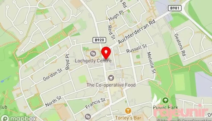 Well Pharmacy -  Map - Lochgelly