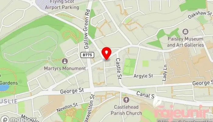 Well Pharmacy -  Map - Paisley