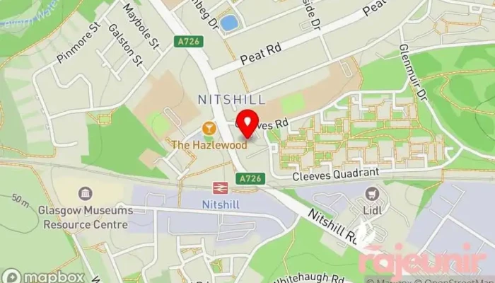 Well Pharmacy -  Map - Glasgow