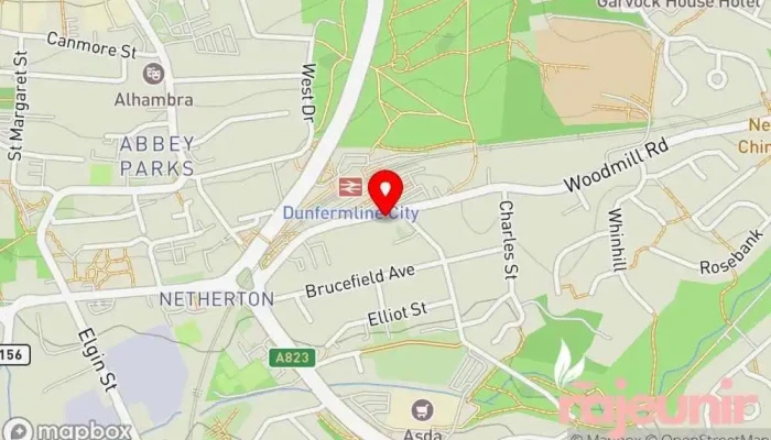 Willow Pharmacy -  Map - Dunfermline